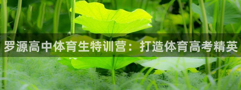 极悦娱乐代理人是谁啊：罗源高中体育生特训营：打造体育