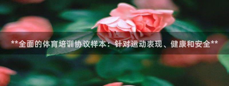 极悦娱乐负责人是谁：**全面的体育培训协议样本：针对
