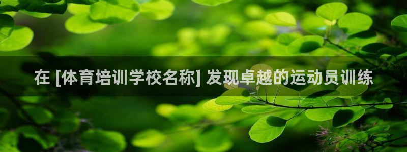 极悦娱乐代理人是谁呀：在 [体育培训学校名称] 发现