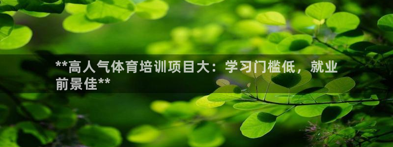 极悦官方网站入口网址大全：**高人气体育培训项目大：